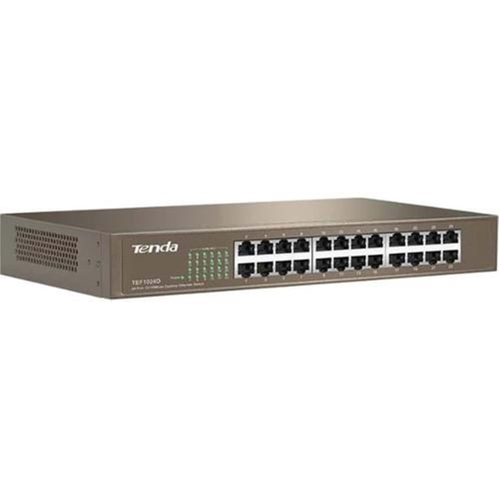 Tenda TEF1024D 24Port 10/100 Rack-M Switch
