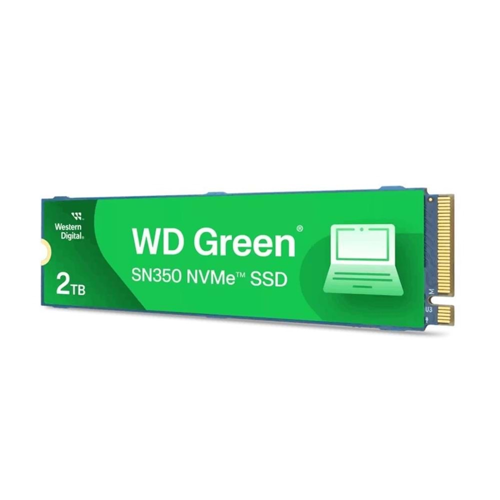 Wd Green Sn350 2TB 3200-3000MB M.2 NVMe SSD WDS200T3G0C