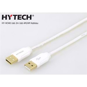 Hytech HY-W340 2mt Erkek/Erkek (AM/AM) Usb TO USB Kablo