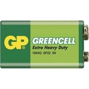 Gp 1604GLF Greencell 9V Blisterli Pil Tekli
