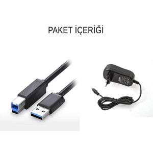 Everest HD3-540 2.5/3.5 İkili USB3.0 SATA III 6Gbps 4TB/6TB/8TB Clone Docking Harddisk Kutusu