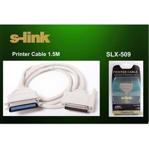 S-link SLX-509 1.5m Paralel Yazıcı Kablosu