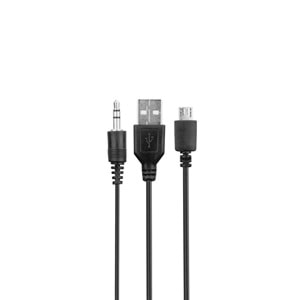 NBTech NB-GK95 Usb+Kulaklık+Şarj Uzatma Kablosu 0.5 Metre
