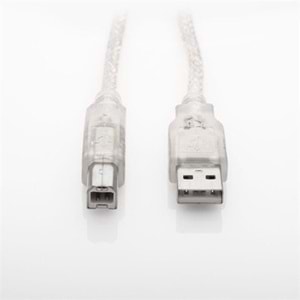 S-link SL-U2015 Usb2.0 1.5m Şeffaf Yazıcı Kablosu