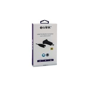S-link Swapp SW-U612 Siyah Usb To RS232 Çevirici