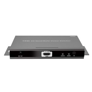 S-link SW-HDQS41 4 Port input 1Port Output 120M Cat6 Extender ve Çoklu Switch