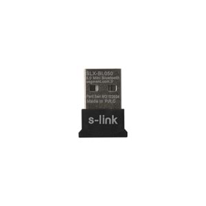 S-link SLX-BL050 Bluetooth 5.0 Alıcı, Mini Dongle Usb Alıcı, Bluetooth 5.0 Adaptör, USB Bluetooth 5.0, Win10 Tak Çalıştır, Çoklu Cihaz Bağlama