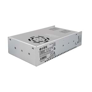 S-link SL-KA390 12V 30A 380W Metal Kamera Güç Kaynağı