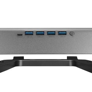 Rampage ADS-T6U RAMP 4 Adet USB 3,0 HUB ile RGB Işıklı Alüminyum Dizüstü Bilgisayar Standı