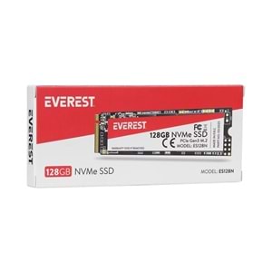 Everest ES128N 128GB 3D NAND Flash 1400MB/1200MB PCIe Gen3 NVMe M.2 SSD (Solid State Drive)