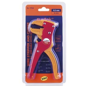 S-link SL-170A 0.2-6mm Koaksiyel Kablo Soyma Ve Kesme Aleti