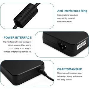 Fast C27 120W 19.5V 6.15A Hp Notebook Adaptör (Hp 7.4*5.0mm/Pin)