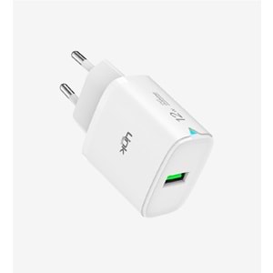 LinkTech Beyaz C302 Safe 5V 2.4A 12W Lightning Kablolu Hızlı Şarj Cihazı