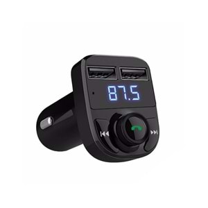 Concord C-606 Bluetooth 2xUSB Desteği Çift 3.4A Bluetooth Fm Transmitter