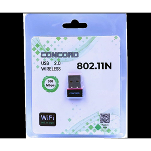 Concord UW1 Realtek 300Mbsp Wifi Alıcı Usb Adaptör