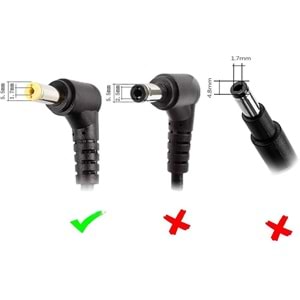 Fast C95 19.5V 7.7A 150W Acer Notebook Şarj Adaptörü (5.5*1.7 mm) Acer Notebook Şarj Cihazı