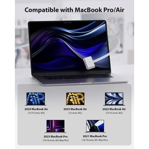 Fast C165 5V-28V 5A(max) 140W Type C MacBook Şarj Aleti (MagSafe3 Adaptör)