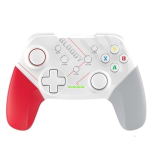 A4Tech Bloody GPW50 2.4G USB Kablosuz Gamepad PC+PS3+Andorid Beyaz