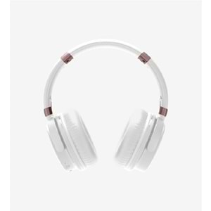 LinkTech HP8 Beyaz Premium BT V5.3 Hi-Fi 28dB Katlanabilir ANC Kulak Üstü Bluetooth Kulaklık