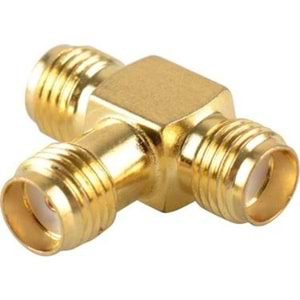 NBTech NB-SMA115 UPTECH SMA115 SMA Dişi-Dişi-Dişi T Konnektör, Dişi SMA T Konnektör