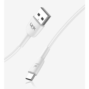 LinkTech K602 Beyaz Safe 1M 3A USB Type C Şarj Kablosu
