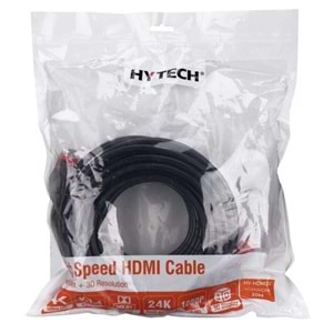 Hytech HY-HD20 20m HDMI TO HDMI Altın Uçlu 24K+ Metal Kon. 1.4 Ver. 3D Kablo