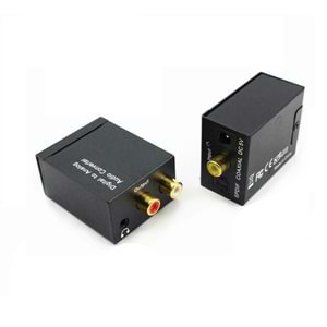 NBTech NB-1280 Digital/Optik To Rca Çevirici (Optik Sesi Analoga çevirir)