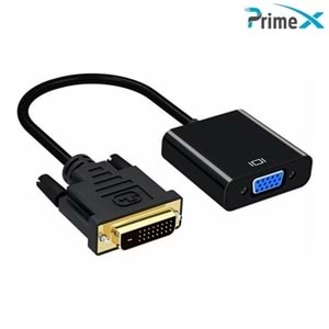 NBTech NB-1300 DVI to VGA Aktif Dönüştürücü Kablo (DVI-D Erkek VGA Dişi)