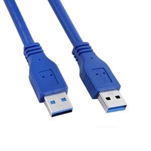 NBTech NB-1662 1.5 Metre USB3.0 Erkek Kablo, USB3.0 Erkek-Erkek Kablo, USB Data kablosu