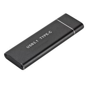 NBTech NB-M220 M2 NVMe SSD Kutusu, TypeC-USB3.0 NVMe SSD Kutusu, Harici USB-C PCIe NVMe M.2 SSD Hdd Kutusu (NVMe SSD Tek çeltik)
