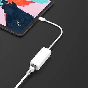 PrimeX PX-2131 Type-C USB RJ45 Ethernet 10/100 Çevirici Adaptör Win10/Mac/Linux (Tak Çalıştır)