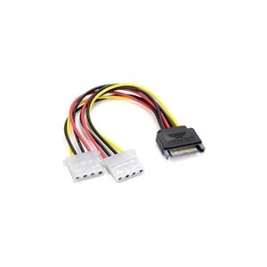 NBTech NB-4829 Dişi Sata Power Molex 4 pin Güç Kablosu, Dişi Sata Molex Çevirici, Dişi Sata Power Çevirici kablo