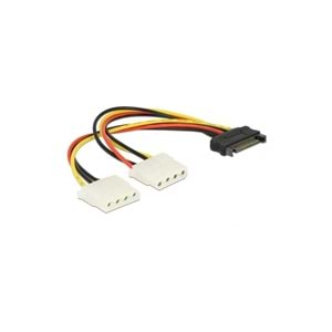 NBTech NB-4829 Dişi Sata Power Molex 4 pin Güç Kablosu, Dişi Sata Molex Çevirici, Dişi Sata Power Çevirici kablo
