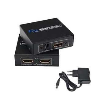 NBTech NB-5002 1080P 2K 4K UHD 2 Port HDMI Spliter (Adaptörlü)
