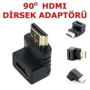 NBTech NB-HDMFM HDMI to HDMI Erkek Dişi L Dirsek Ara Konnektör