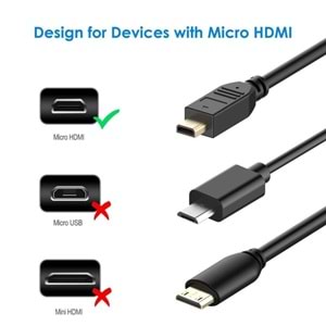NBTech NB-HQM1 Micro HDMI to HDMI Çevirici