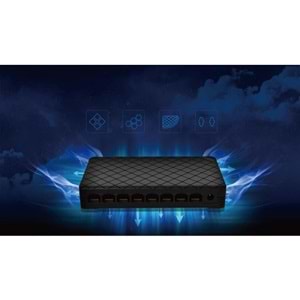 Ruijie Reyee RG-ES08 8 Port 10/100 Mbps Ethernet Switch