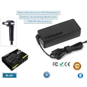 Sprange SRL30 Plus 5.5*2.5mm 12V 7A Plastik Adaptör