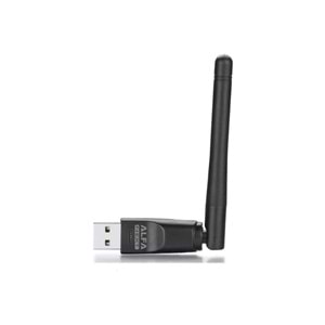 TRIO W114 300 Mbps Kablosuz Usb Adaptör, Antenli Wifi Adaptör , Wifi Dongle (Win10/11 Tak Çalıştır)
