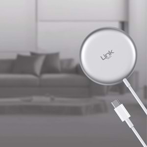 Linktech LPW-W512 15W 5V/2A 9V/2A 12V/2A Kablosuz Şarj Aleti, Kablosuz Telefon Şarj Cihazı