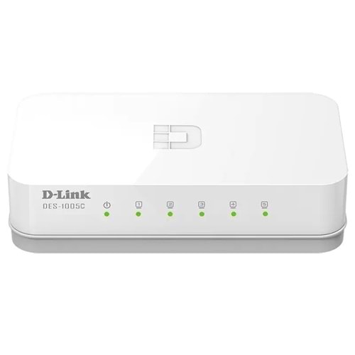 D-Link DES-1005C 5 Bağlantı Noktalı 10/100 Mbps Ethernet Switch