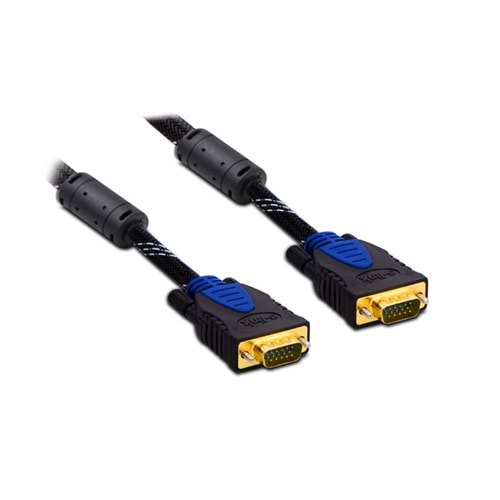 S-link SLX-905 VGA M/M 15P 20m Gold Monitör Kablosu