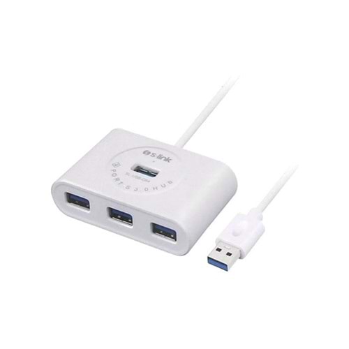 S-link SL-USB-C64 USB3.0 to USB3.0 HUB 3+1 Çevirici Hub