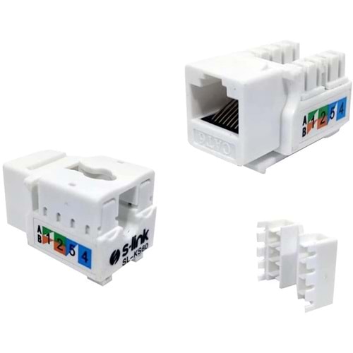 S-link SL-KS60 UTP CAT6 Kestone Jack3U 90 Der