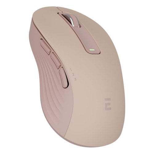 Everest SM-BT19 Usb Pembe 2in1 Bluetooth ve 2.4GHz Kablosuz Mouse, Bluetooth Mouse