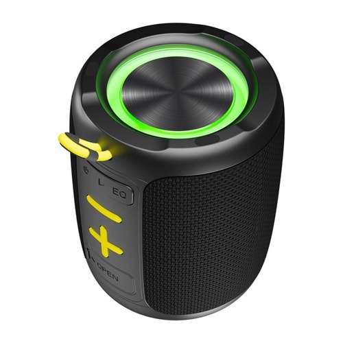 Mikado MD-60BT Spica Siyah 13W 1800mAh BT/TF/USB/ECO Led Işıklı Speaker