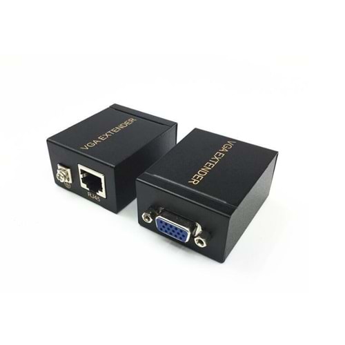 Dark 60 metre CAT6 Network Üzerinden VGA Uzatıcı, VGA Extender, Cat6 VGA Görüntü Aktarma DK-HD-EXV1