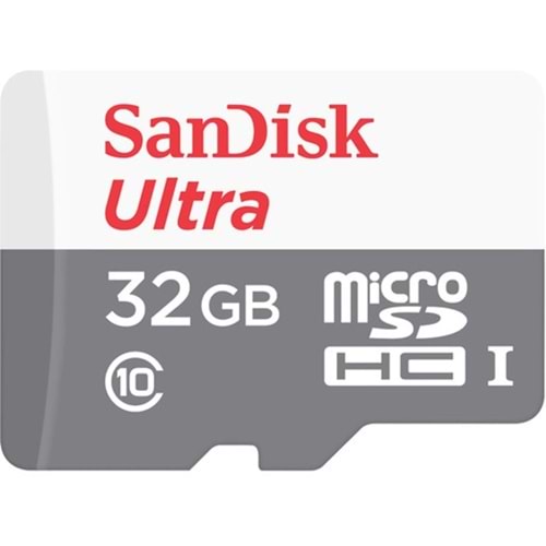 Sandisk Ultra 32GB 100MB/S Microsdhc Uhs-I Hafıza Kartı SDSQUNR-032G-GN3MN