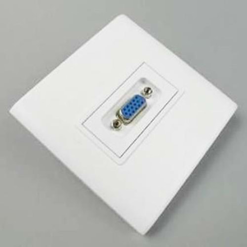 Uptech vga duvar prizi sıva üstü poşetli