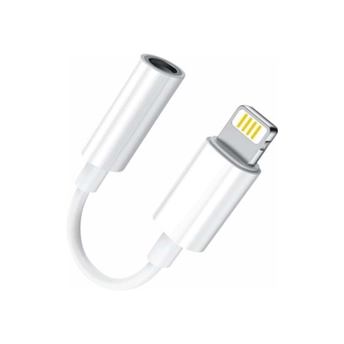 PrimeX JH-002 Lightnıng To 3.5mm Jack Dönüştürücü, İphone Aux Kulaklık Çevirici, Lıghtnıng Kulaklık Çevirici